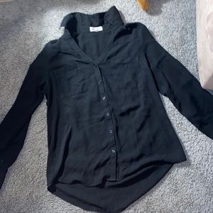 Business Express button down